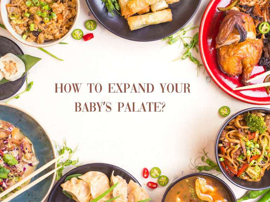 How to expand your baby's palate?