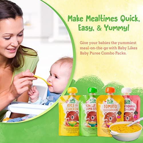 Starter Pack (Stage 2 Weaning, 7+ Months) | 4 x 130g | No Added Sugar, No Preservatives, No Added Salt