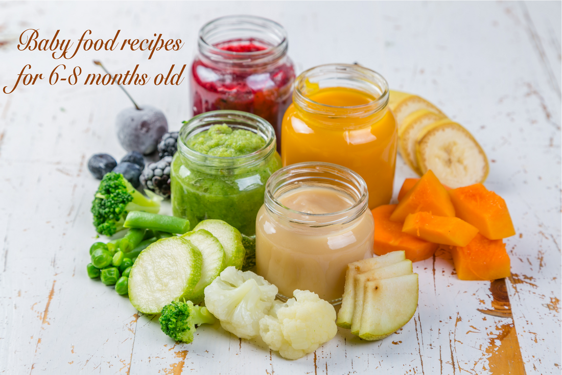 Baby food recipes for 6 8 months old Baby Likes MY