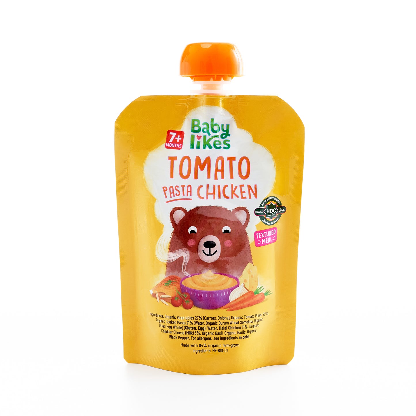 Tomato Pasta Chicken 130 grams - Baby Puree for 7+ months